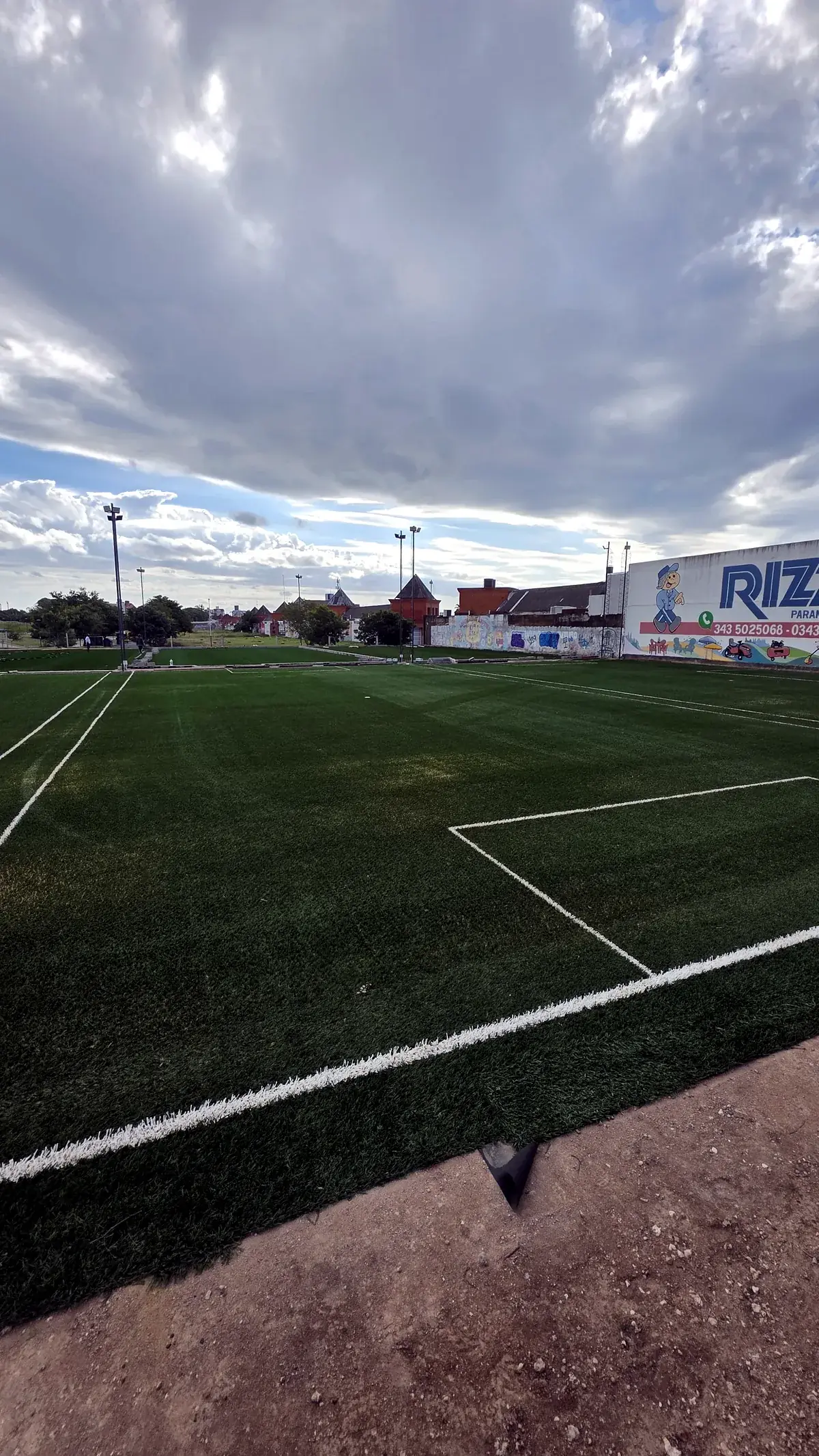 Cancha deportiva finalizada